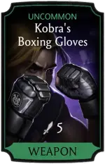 Kobra's Boxing Gloves