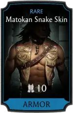 Matokan Snake Skin