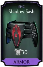 Shadow Sash