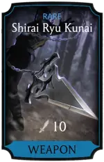 Shirai Ryu Kunai