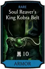 Soul Reaver's King Kobra Belt