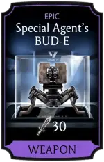 Special Agent’s BUD-E