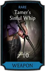 Tamer's Sinful Whip
