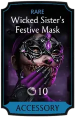 Wicked Sister's Festive Mask
