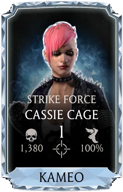 Cassie Cage - Strike Force Kameo
