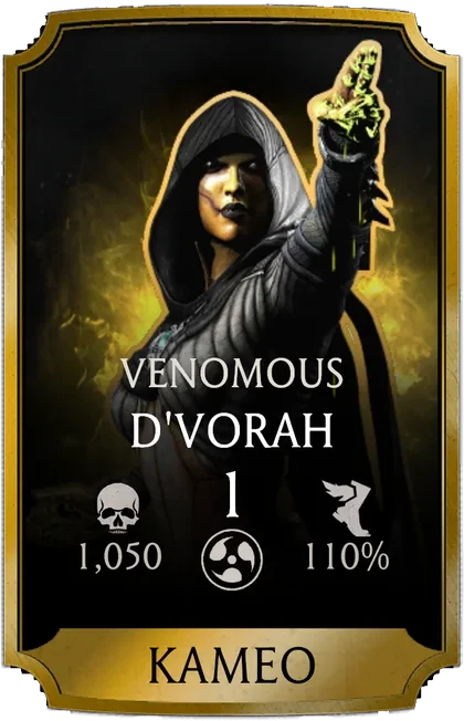 D'Vorah - Venomous Kameo