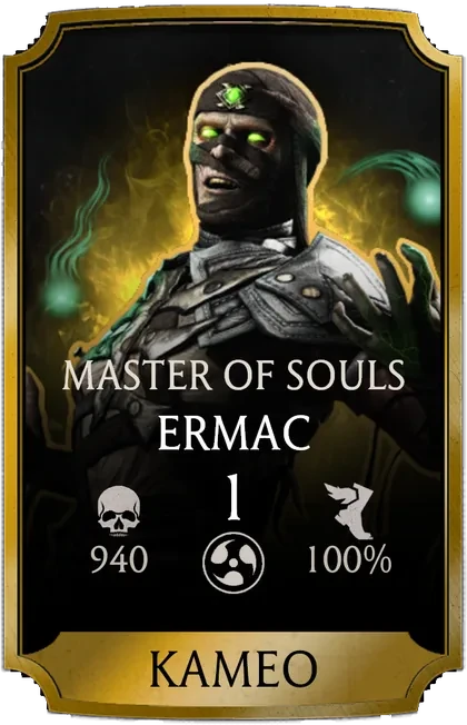 Ermac - Master of Souls Kameo