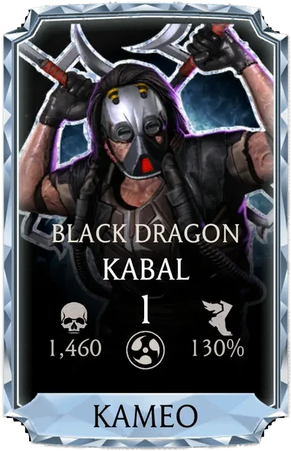 Kabal - Black Dragon Kameo
