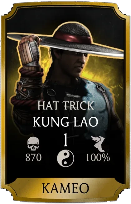 Kung Lao - Hat Trick Kameo