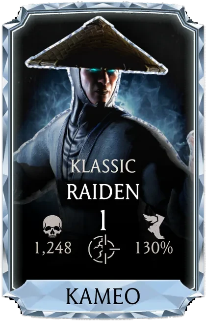 Raiden - Klassic Kameo