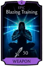 Blazing Training