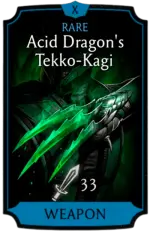 Acid Dragon's Tekko-Kagi