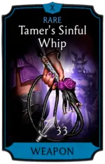 Tamer's Sinful Whip