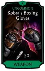 Kobra's Boxing Gloves