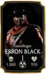 Erron Black Gunslinger