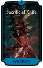 Sacrificial Knife