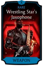 Wrestling Star's Jaxophone