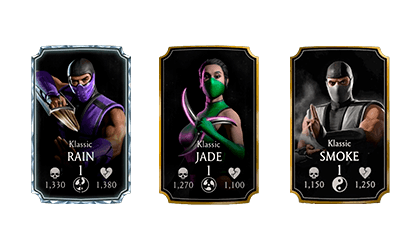 Klassic Rain, Jade and Smoke Team