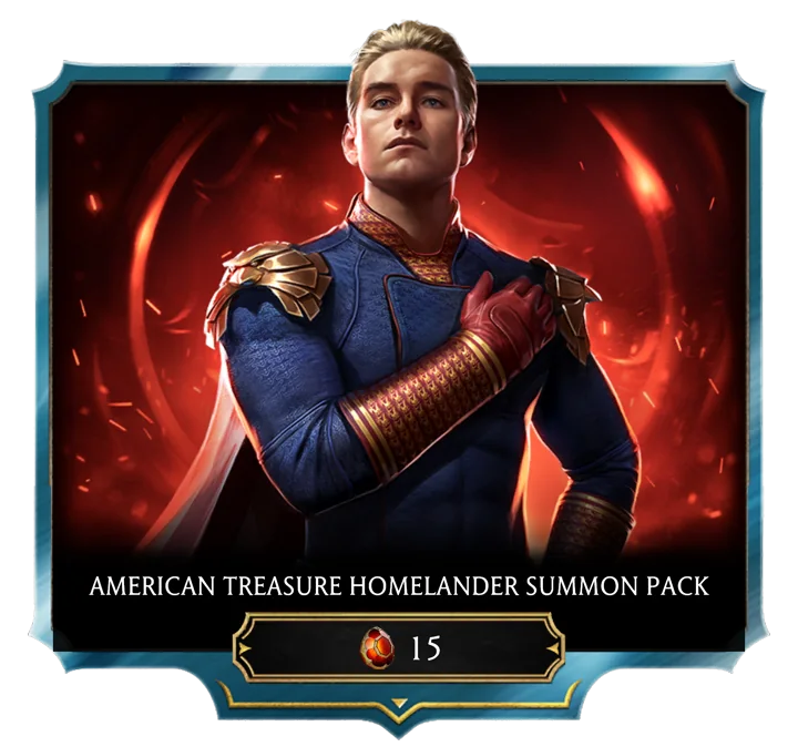 American Treasure Homelander Summon Pack