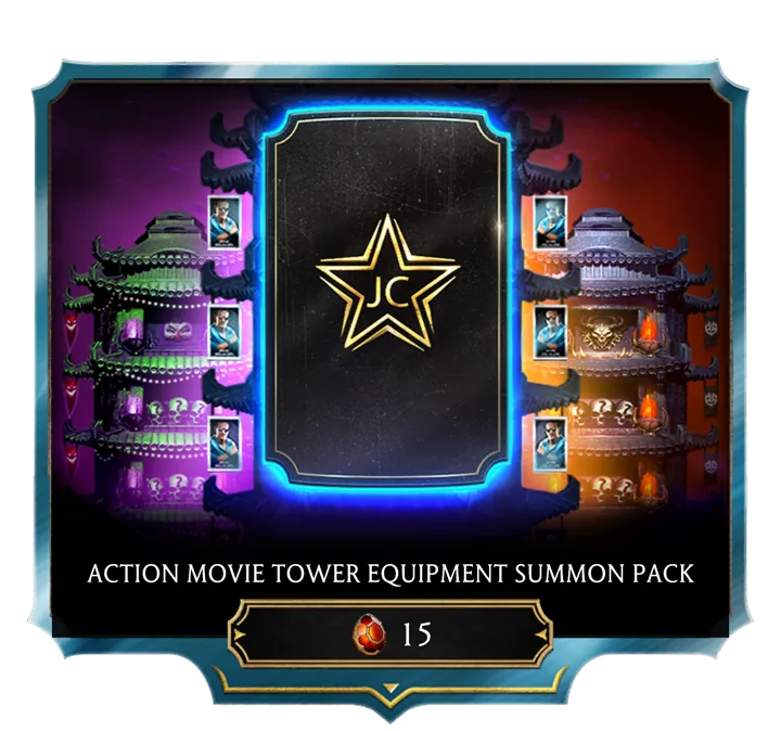 Action Movie Tower Equipment Summon Pack