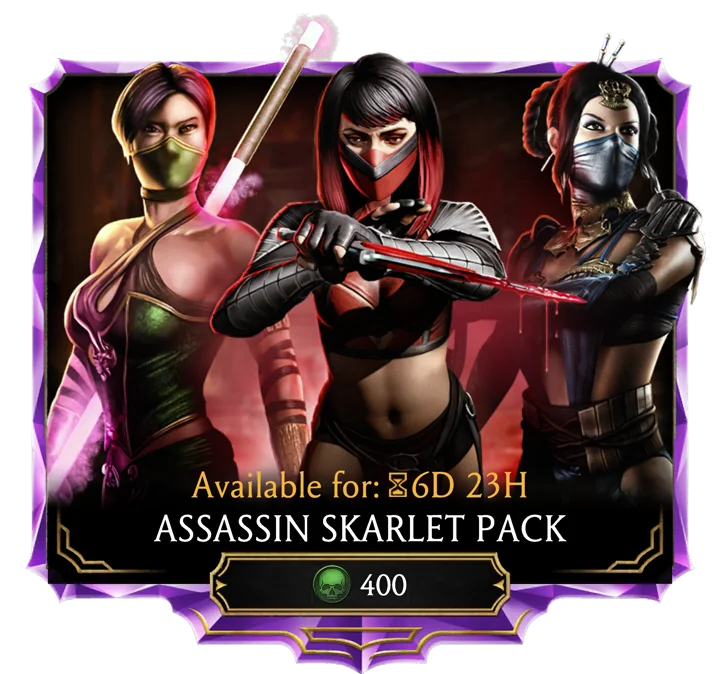 Assassin Skarlet Pack