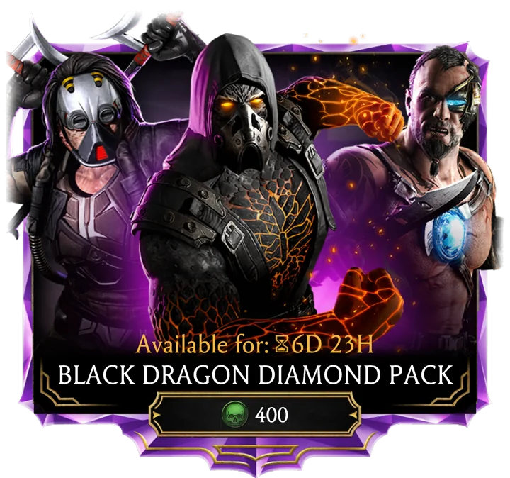 Black Dragon Diamond Pack