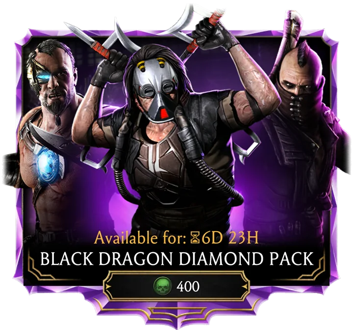 Black Dragon Diamond Pack 2