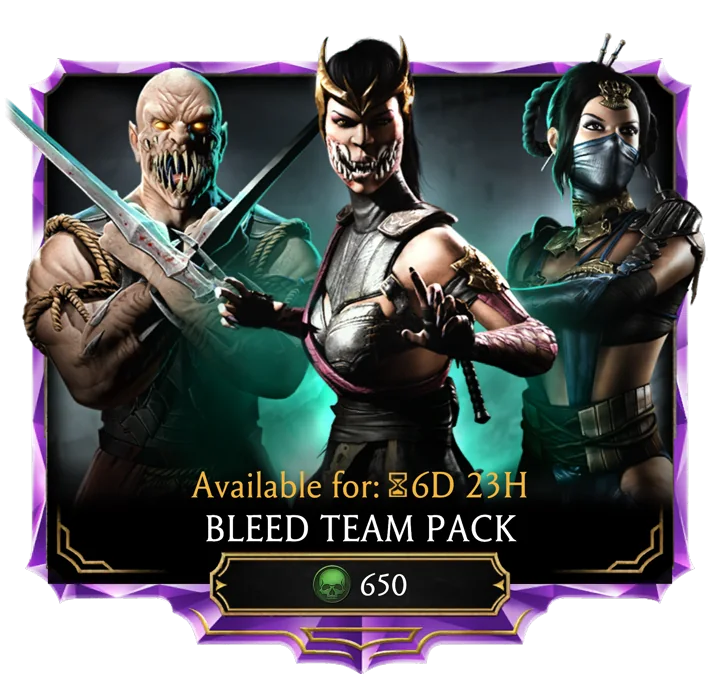 Bleed Team Pack