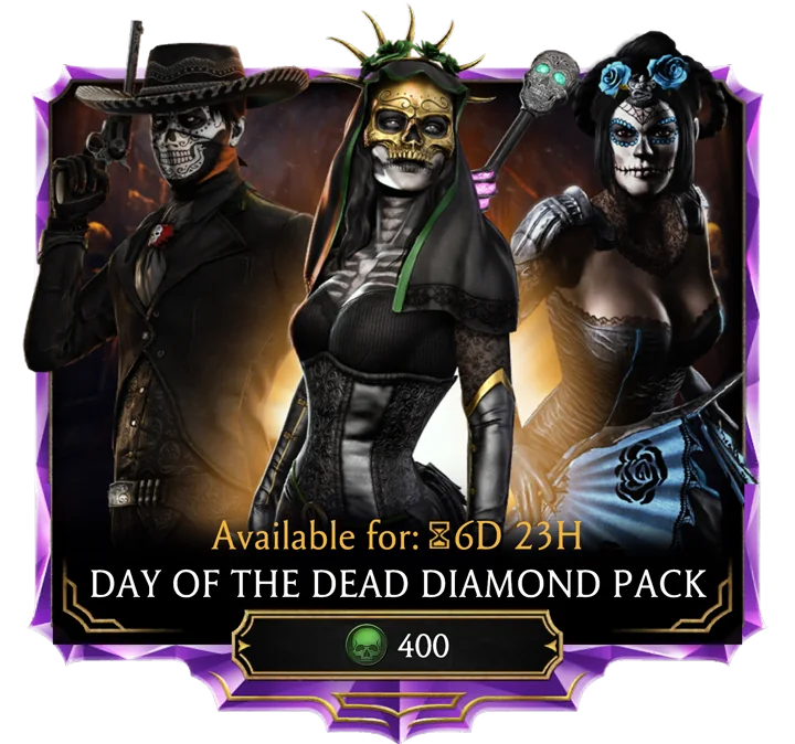 Day Of The Dead Diamond Pack