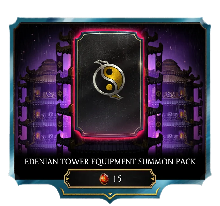 Edenian Tower Equipment Summon Pack