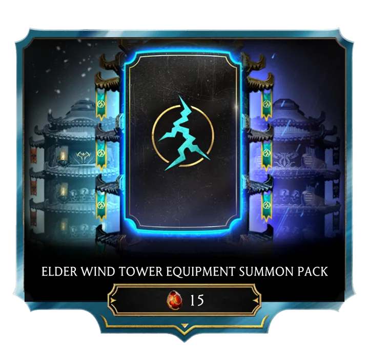 Elder Wind Tower Equipment Summon Pack