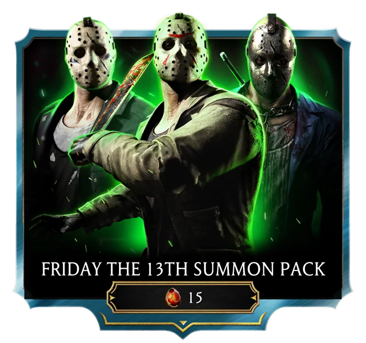 Friday The 13Th Summon Pack