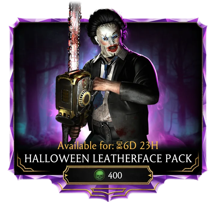 Halloween Leatherface Pack