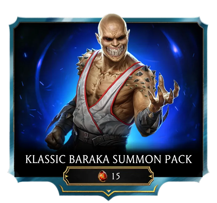 Klassic Baraka Summon Pack
