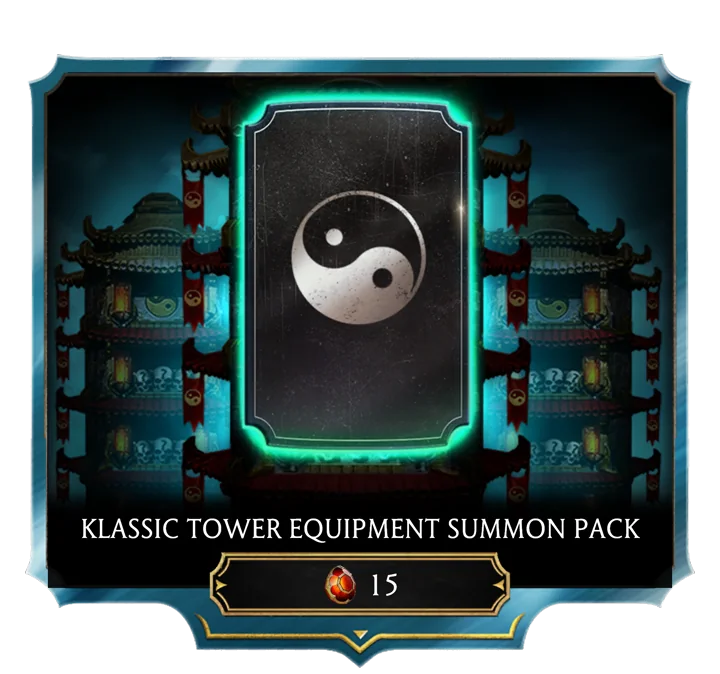 Klassic Tower Equipment Summon Pack