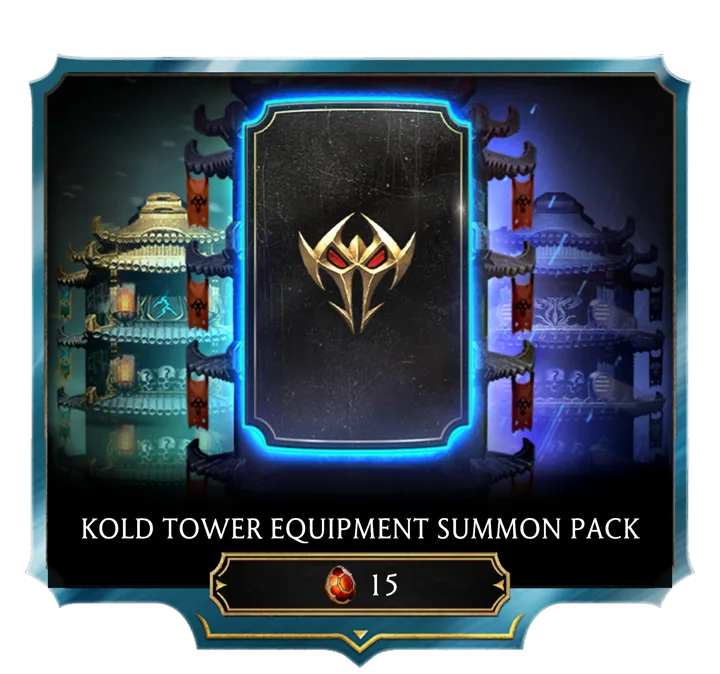 Kold Tower Equipment Summon Pack