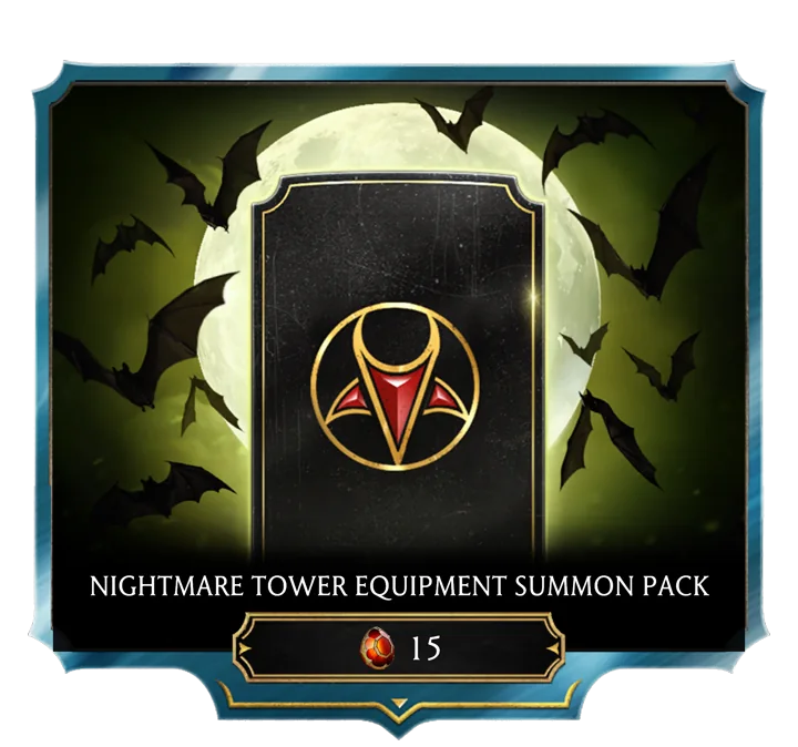 Nightmare Tower Equipment Summon Pack