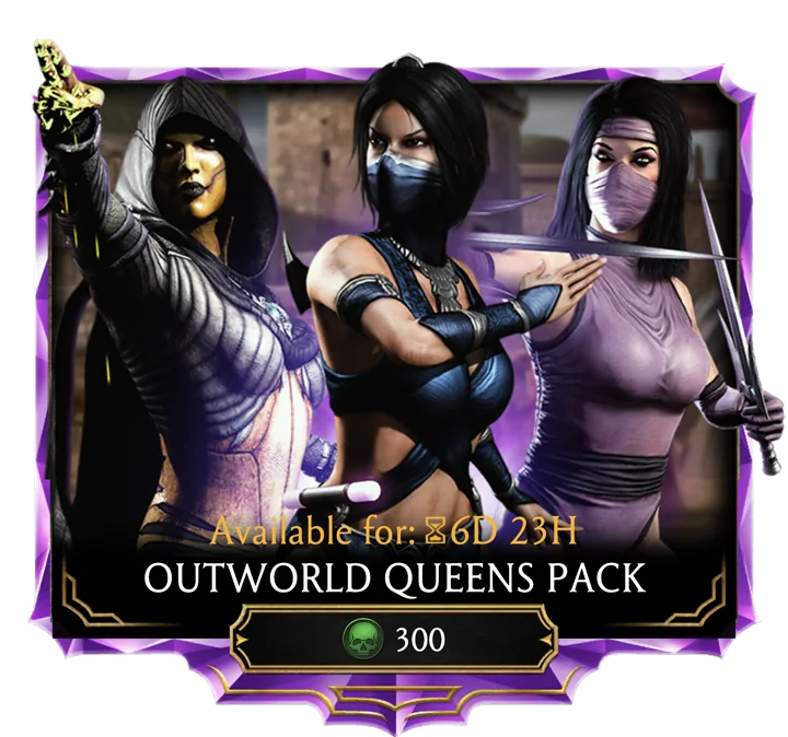 Outworld Queens Pack