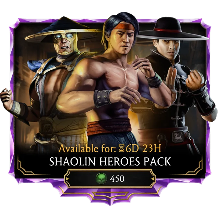 Shaolin Heroes Pack
