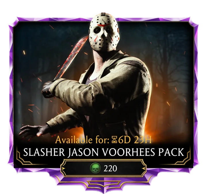 Slasher Jason Voorhees Pack