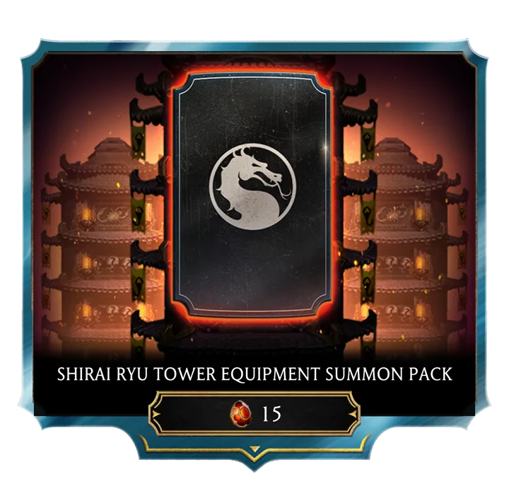 Shirai Ryu Tower Equipment Summon Pack