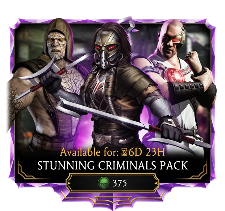 Stunning Criminals Pack