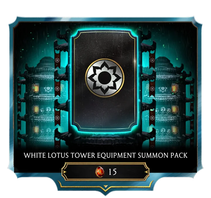 White Lotus Tower Equipment Summon Pack